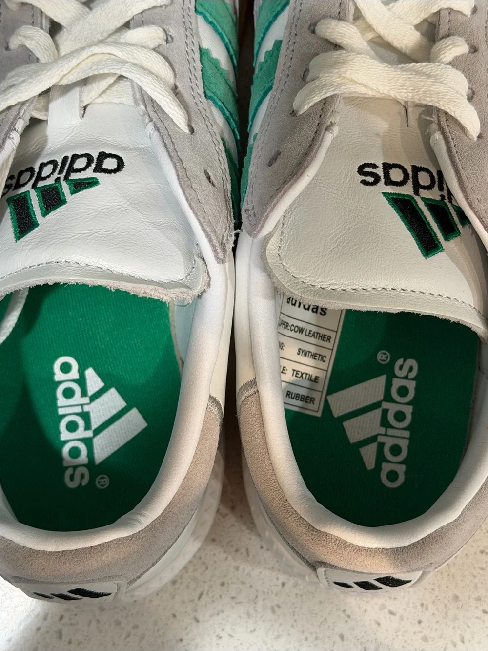 Adidas Samba MN ID3922 Cloud White Green Gum Men’s US 8 Women’s 9-9.5 Premium - Picture 11 of 14